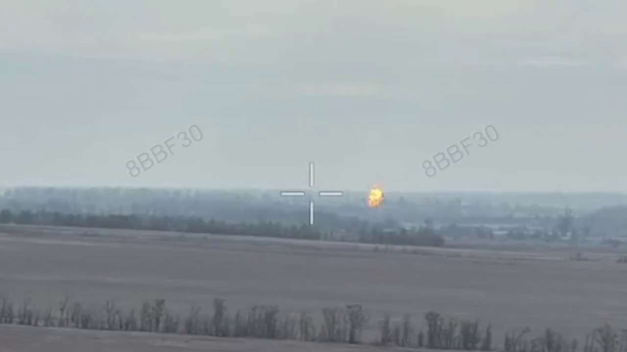 Український FPV-дрон знищив російський гелікоптер Мі-28