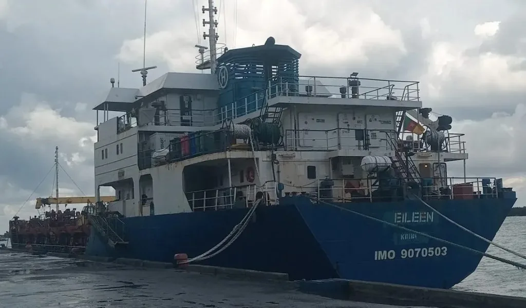 Українське судно,Аварія судна EILEEN,Чорне море Українське судно Аварія судна EILEEN