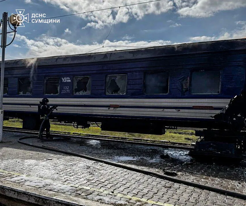 окупанти,Укрзалізниця,поїзд шостка київ,російські обстріли окупанти,Укрзалізниця,поїзд шостка київ,російські обстріли